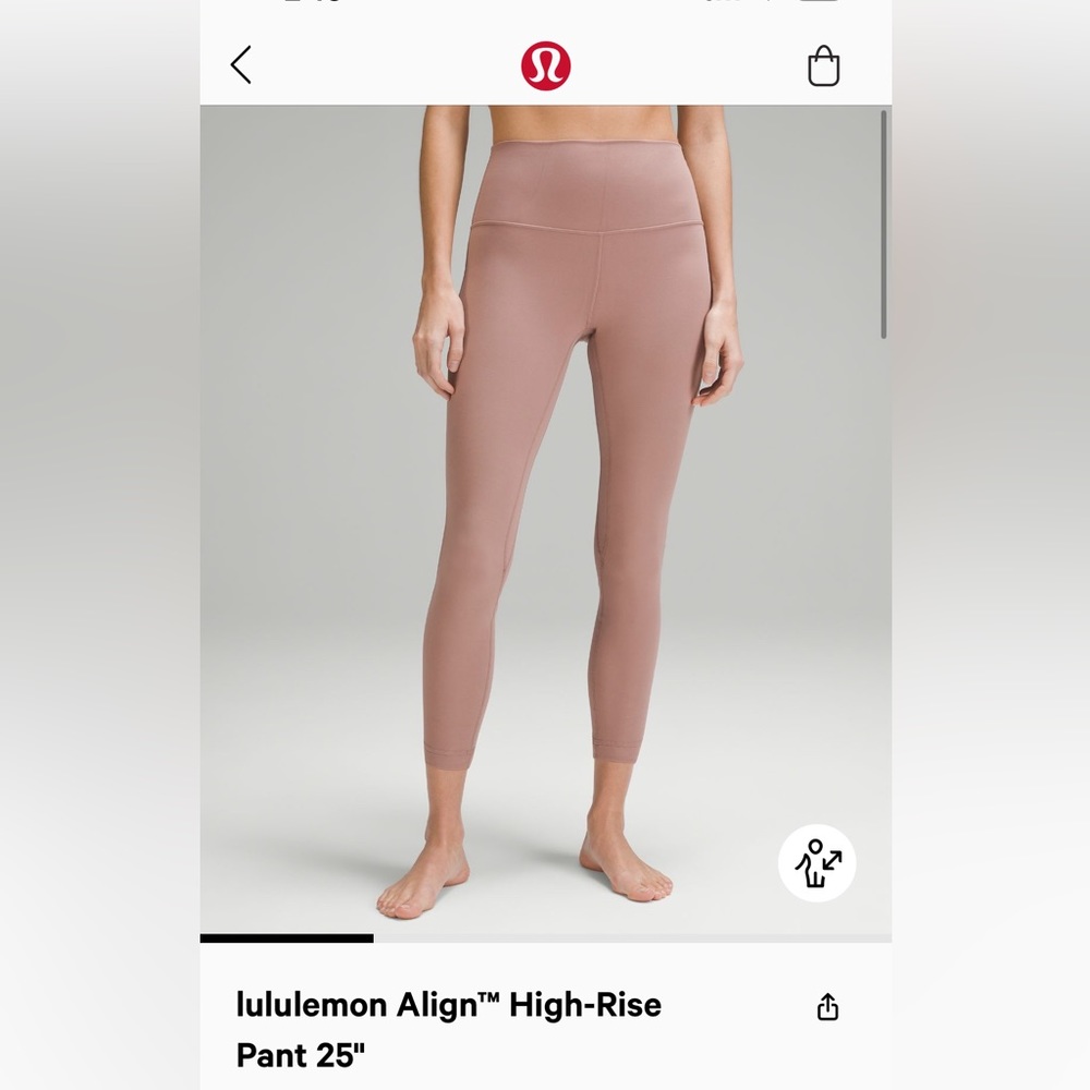 HR Lululemon align leggings